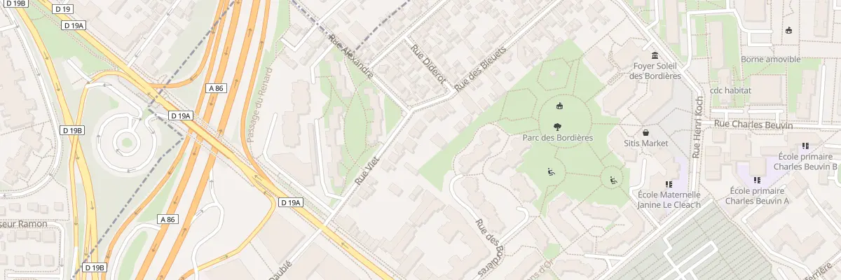 Plan du 20 Rue Viet à Créteil