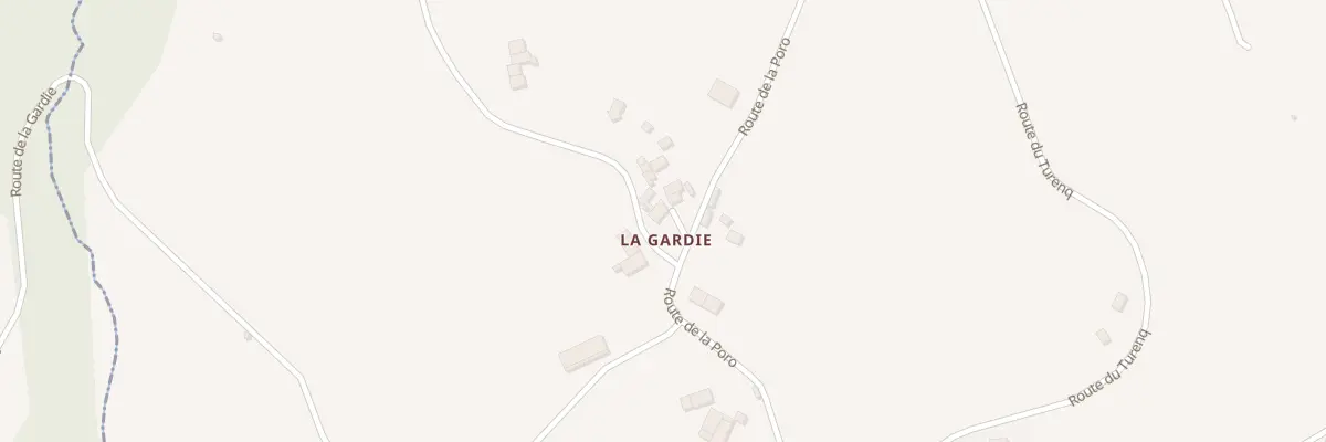 Plan du 5100 La Gardie à Camboulazet