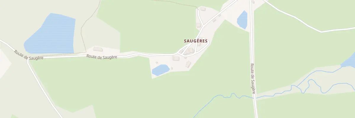 Plan du 5096 Saugere à La Celle