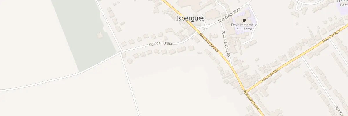 Plan du 7 Rue de l’Union (Molinghem) à Isbergues