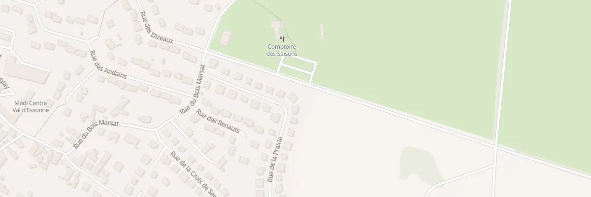 Plan du 14 Rue de la Prairie à Chevannes