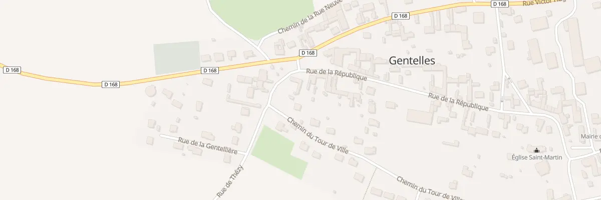 Plan du 5021B Che du Tour de Ville à Gentelles