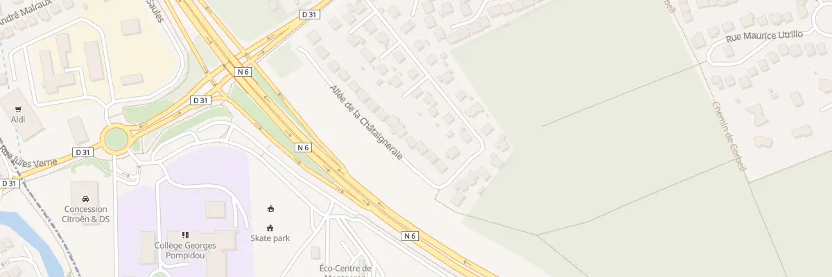 Plan du 30 Rue de la Châtaigneraie à Montgeron