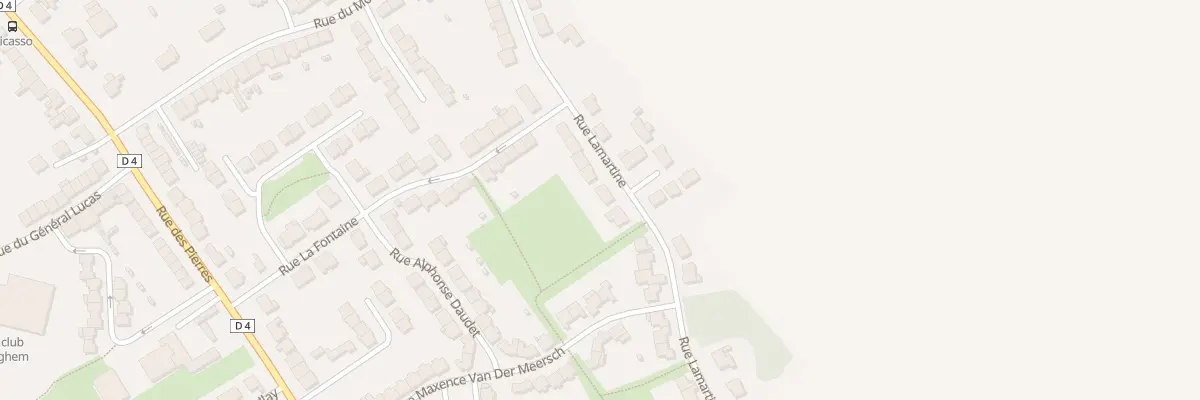 Plan du 16 Rue de Lamartine à Téteghem-Coudekerque-Village
