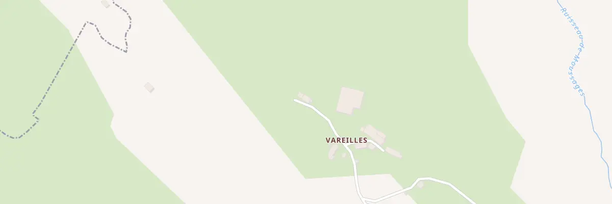 Plan du 6038 Vareilles à Moussages