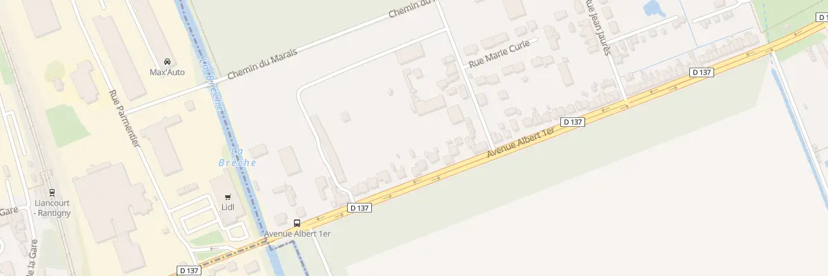 Plan du 92 Av Albert 1 Er à Liancourt