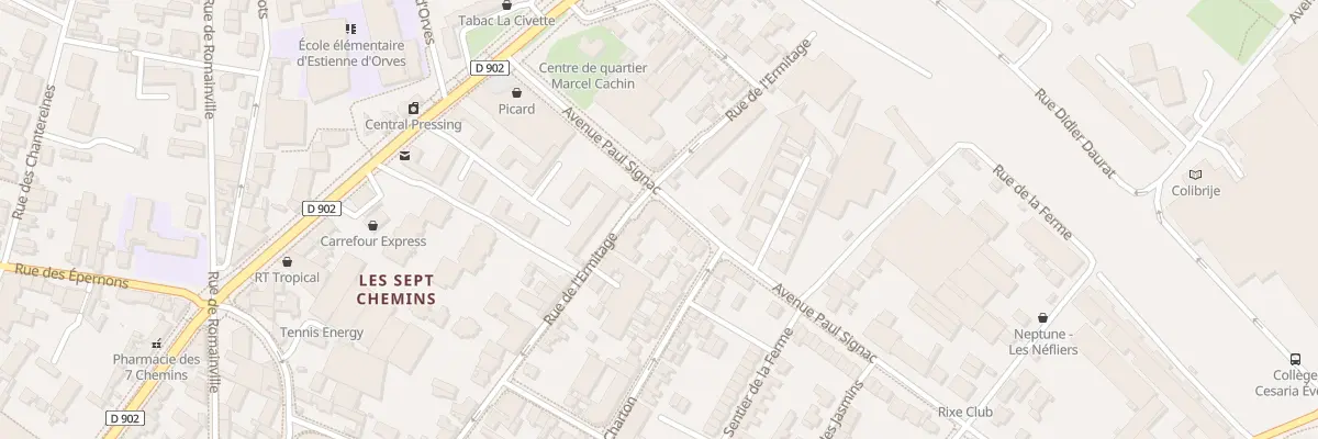 Plan du 22 Av Paul Signac à Montreuil