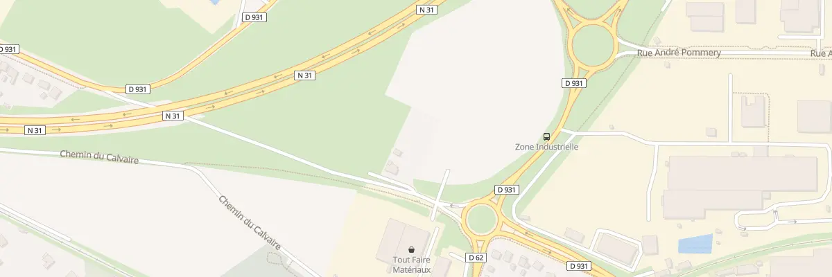 Plan du 957 Rue Georges Guynemer à Breuil-le-Sec