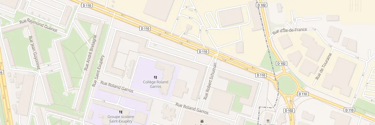 Plan du 5 Rue Robert Schumann à Villeneuve-Saint-Georges