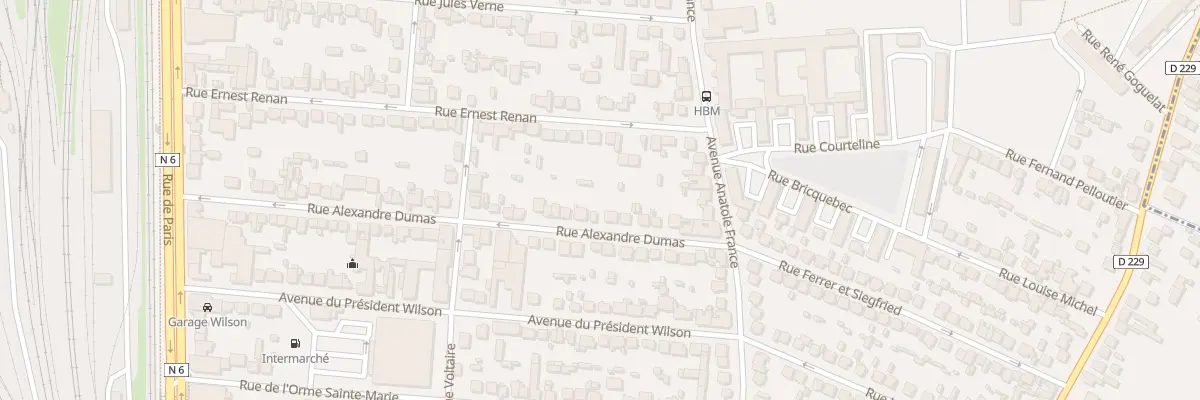 Plan du 43 Rue Alexandre Dumas à Villeneuve-Saint-Georges
