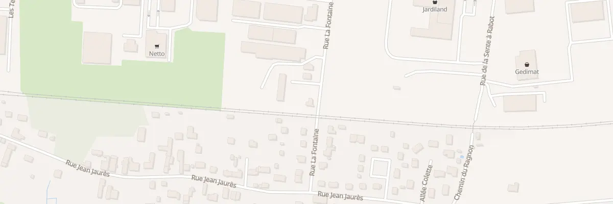Plan du 11 Rue La Fontaine à Saint-Germain-du-Puy