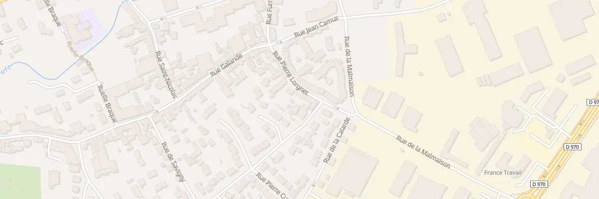 Plan du 16 Rue Pierre Lorgnet à Gonesse