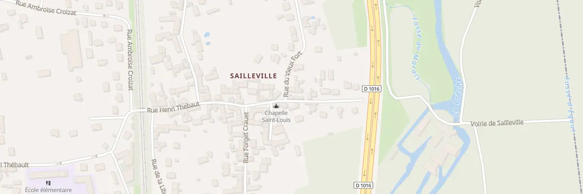 Plan du 5 Rue du Vieux Fort à Laigneville