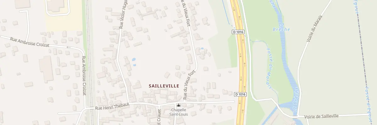 Plan du 100 Rue du Vieux Fort à Laigneville