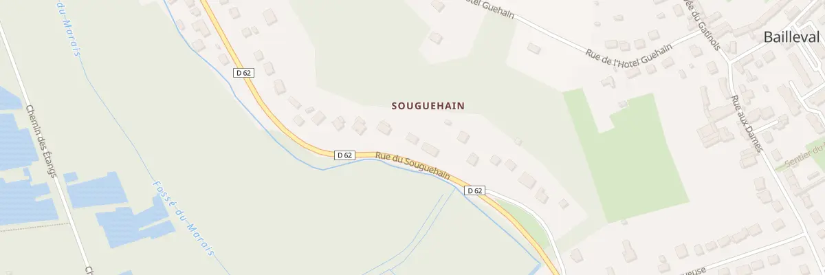 Plan du 25 Rue Le Souguehain à Bailleval