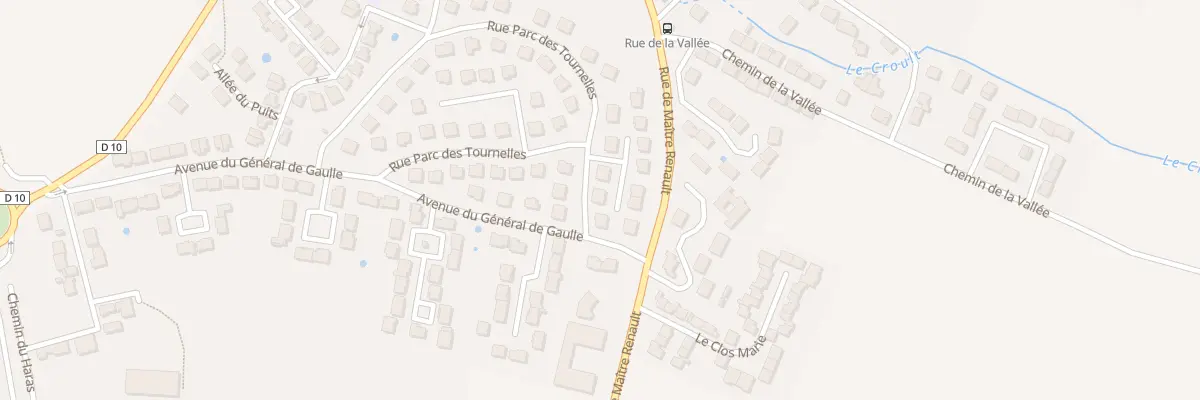 Plan du 17 Rue Parc des Tournelles à Fontenay-en-Parisis
