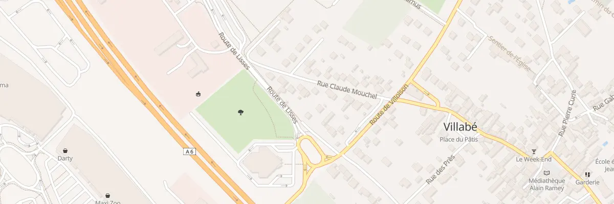 Plan du 11 Rue Claude Mouchel à Villabé