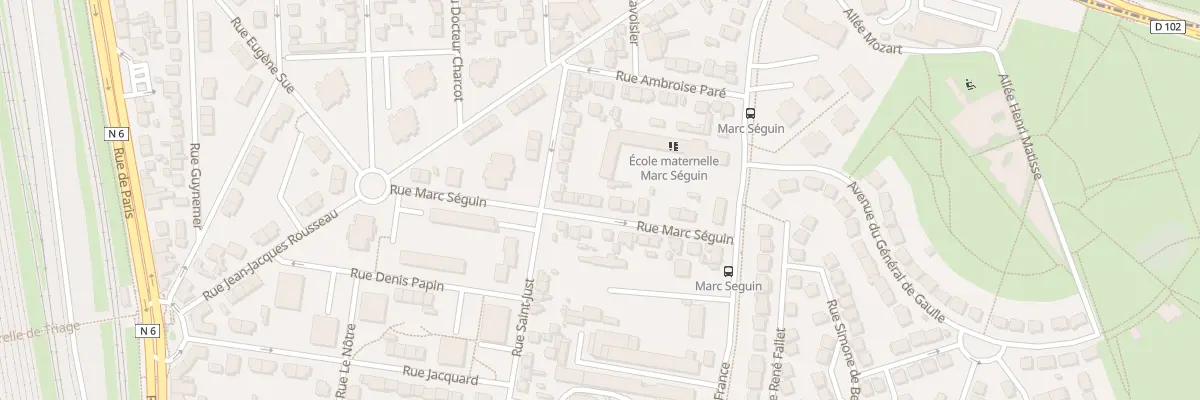 Plan du 13 Rue Marc Seguin à Villeneuve-Saint-Georges