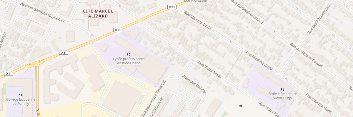 Plan du 157 Rue Victor Hugo au Blanc-Mesnil