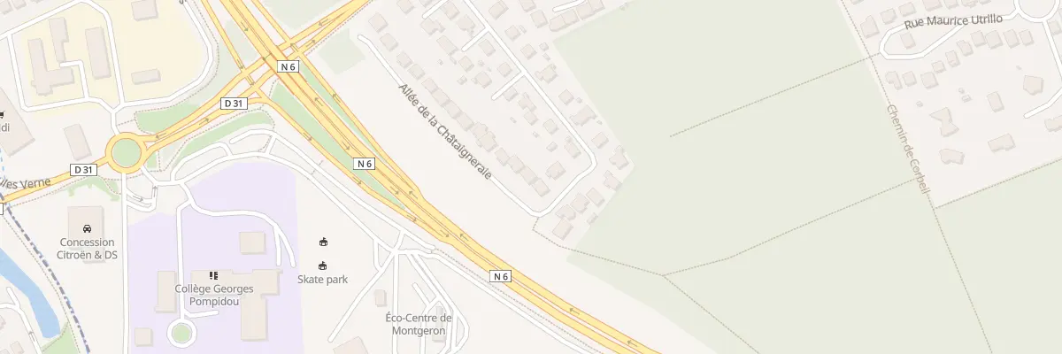 Plan du 26 Rue de la Châtaigneraie à Montgeron