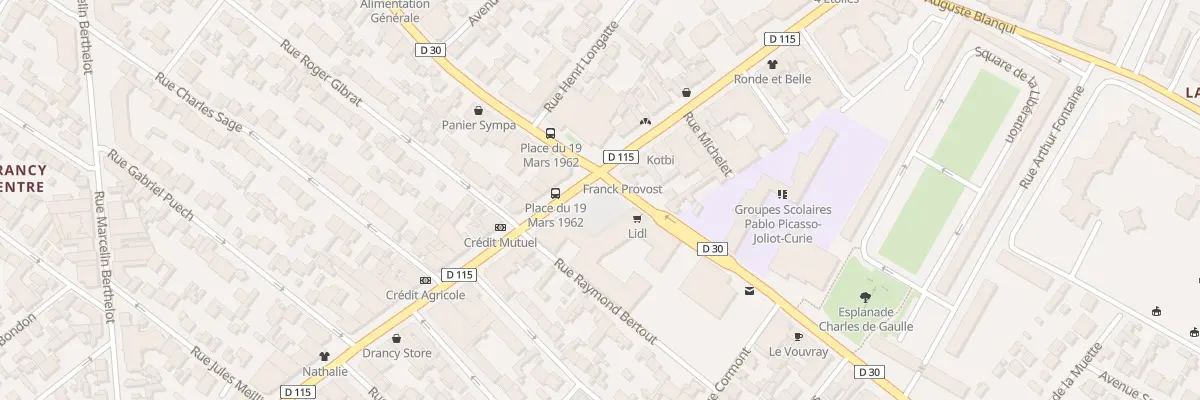 Plan du 124 Av Henri Barbusse à Drancy