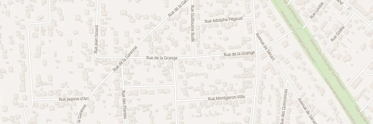 Plan du 1 Rue de la Justice à Montgeron