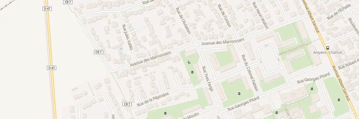 Plan du 15 Av des Marronniers à Goussainville