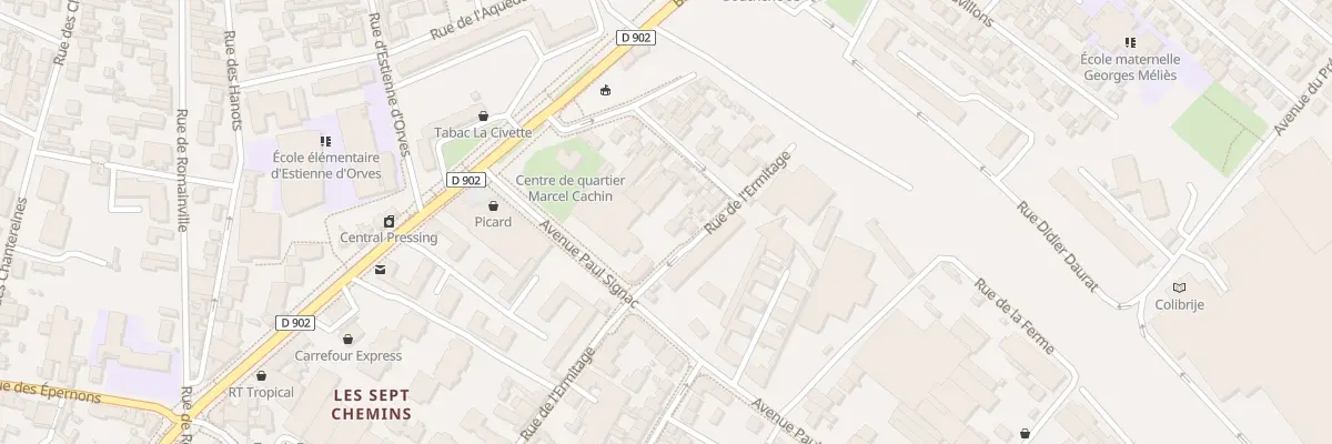 Plan du 37 Rue de l’Ermitage à Montreuil