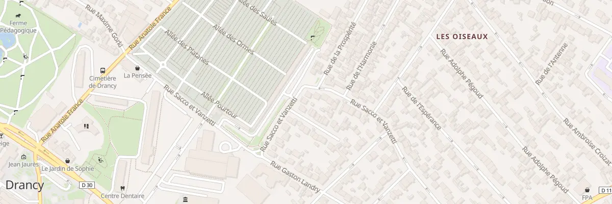 Plan du 72 Rue Sacco Vanzetti à Drancy