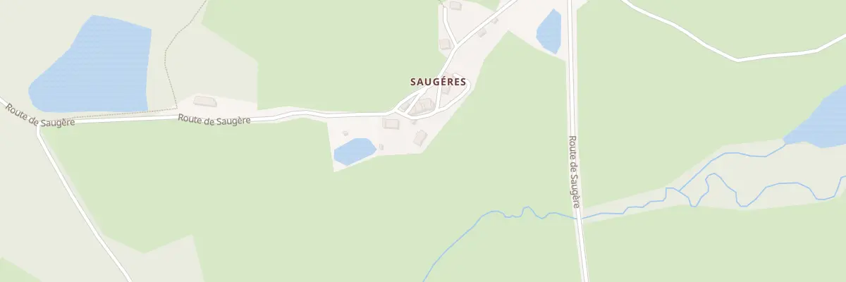 Plan du 5047 Saugere à La Celle