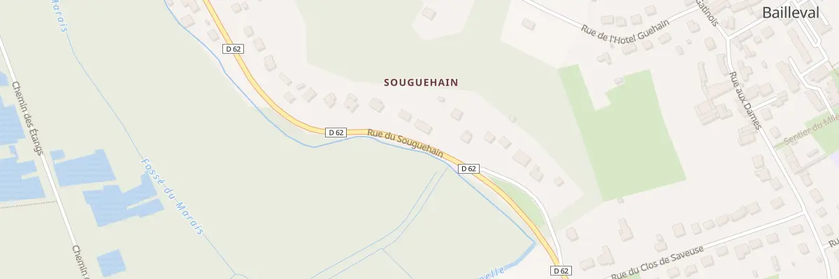 Plan du 27 Rue Le Souguehain à Bailleval