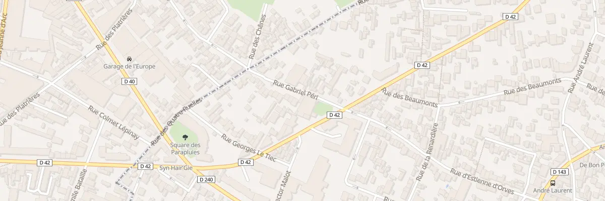 Plan du 77B Rue Gabriel Péri à Fontenay-sous-Bois