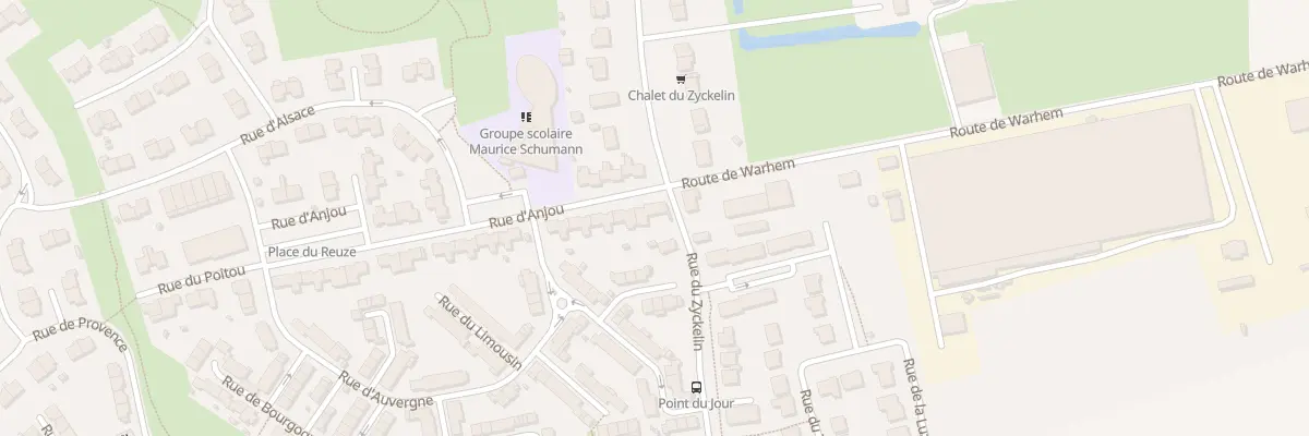 Plan du 2 Rue d’Anjou à Hoymille