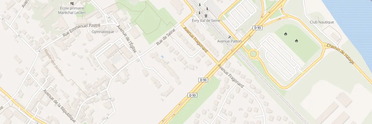 Plan du 7 Rue Pierre de Maupéou à Évry-Courcouronnes