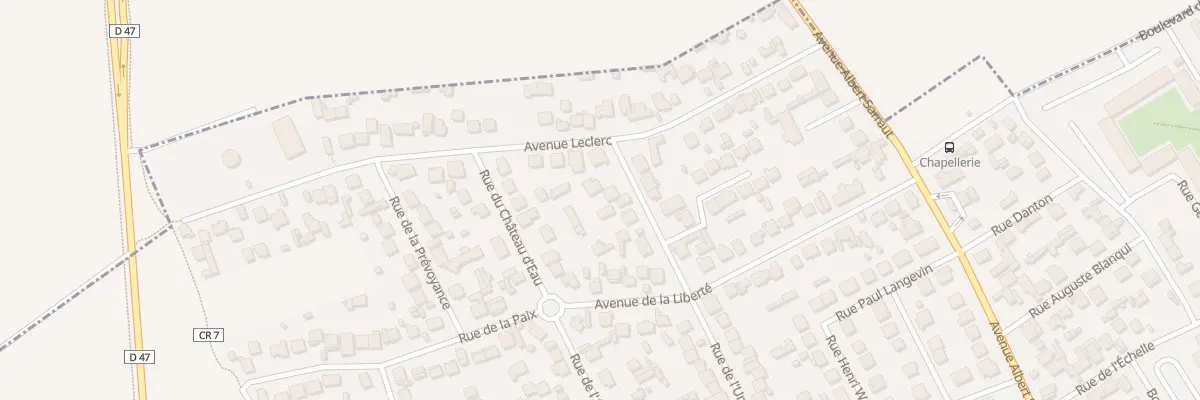 Plan du 33 Rue de l’Union à Goussainville