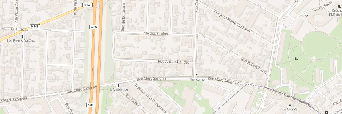 Plan du 39B Rue Arthur Dalidet à Maisons-Alfort