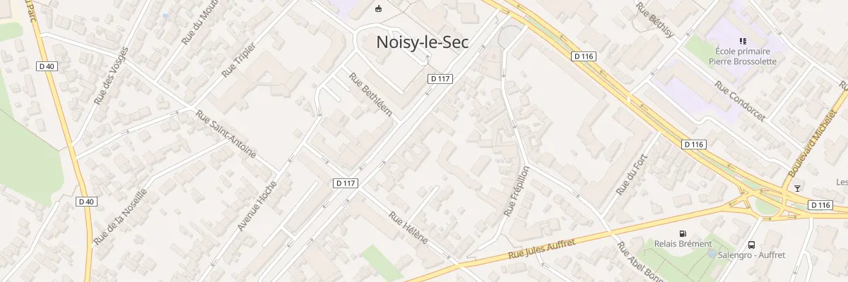Plan du 27 Rue Anatole France à Noisy-le-Sec