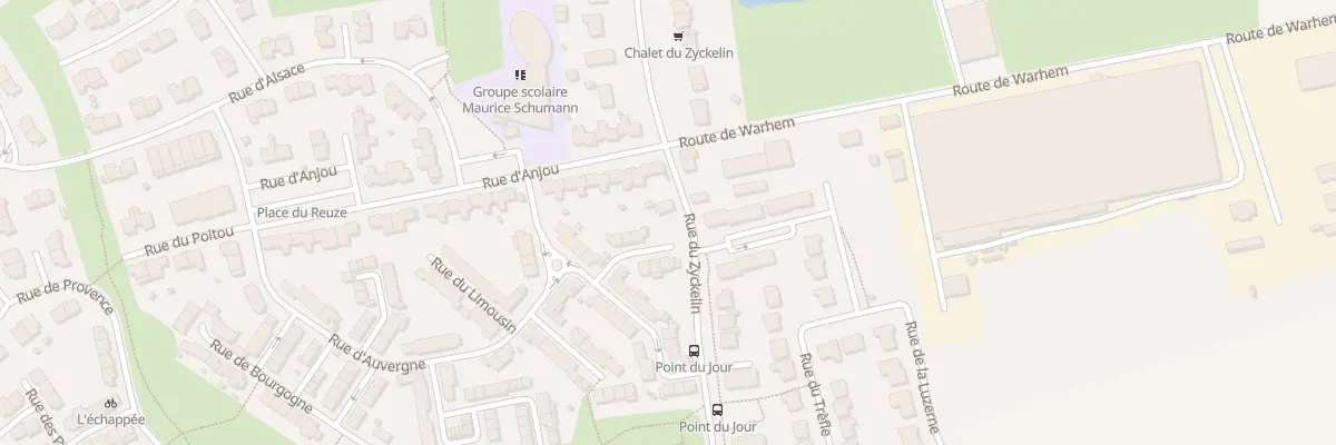 Plan du 68 Rue du Zyckelin à Hoymille