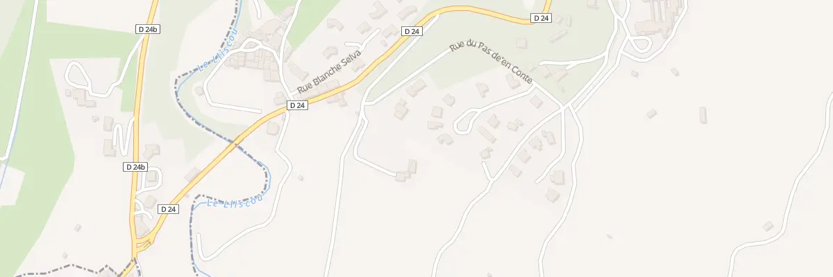 Plan du 13 Rue des Quatre Cedres à Los Masos