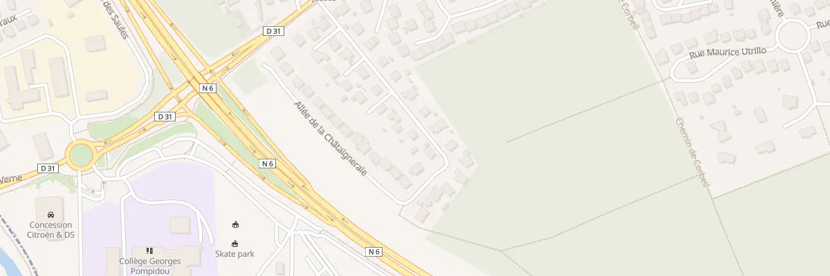 Plan du 16 Rue de la Châtaigneraie à Montgeron