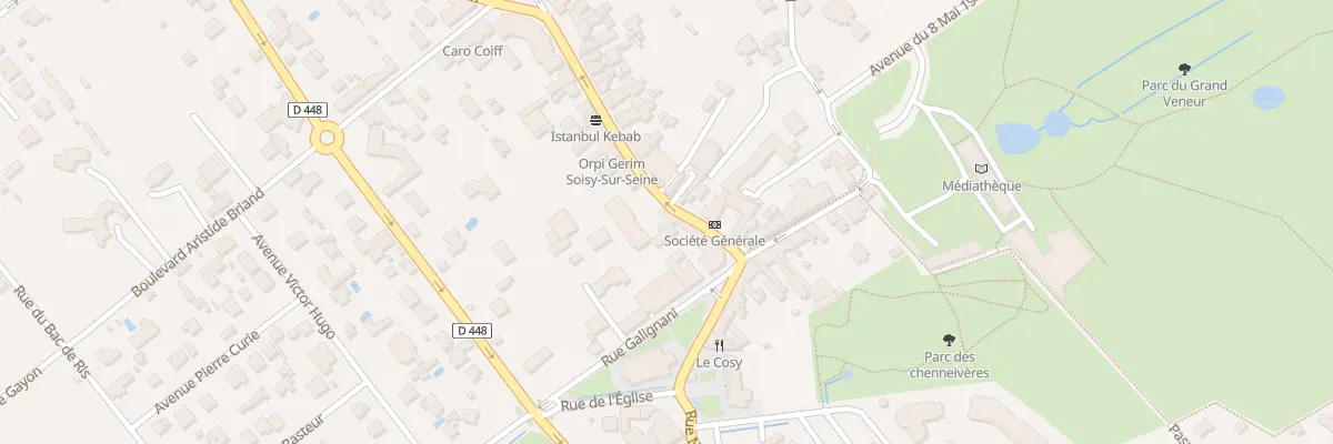 Plan du 7 Rue des Francs Bourgeois à Soisy-sur-Seine
