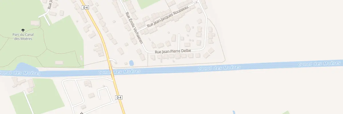 Plan du 8 Rue Jean-Pierre Delbe à Téteghem-Coudekerque-Village