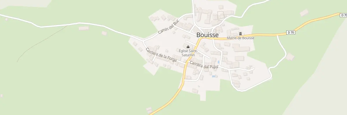 Plan du 6 Cae de la Forga à Bouisse