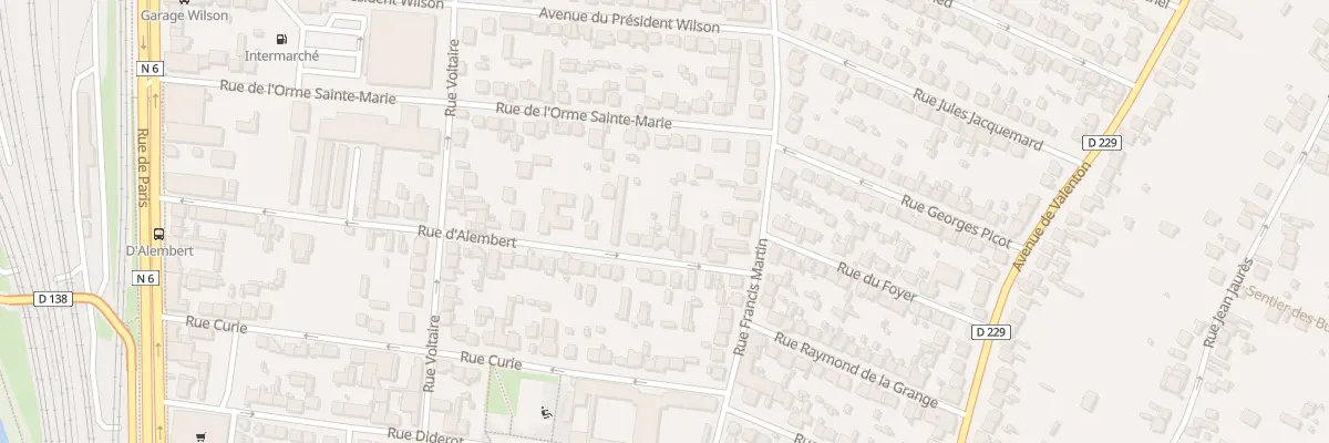 Plan du 37 Rue d’Alembert à Villeneuve-Saint-Georges