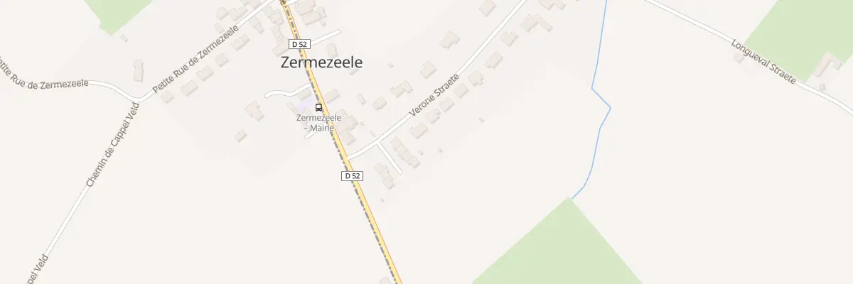 Plan du 80 Rue Verone Straete à Zermezeele