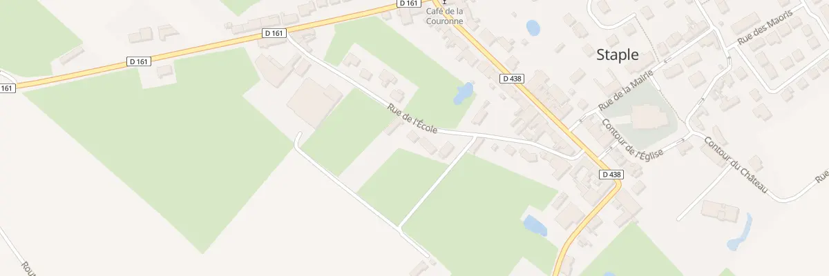 Plan du 185 Rue de l’Ecole à Staple