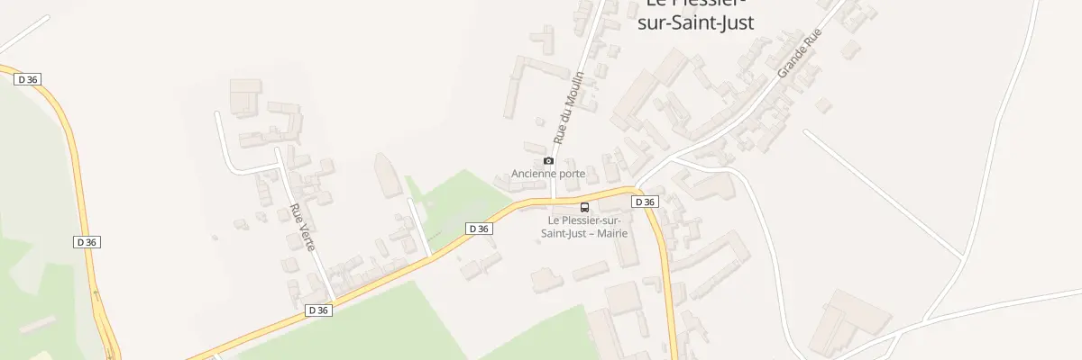 Plan du 11 Rue du Moulin au Plessier-sur-Saint-Just