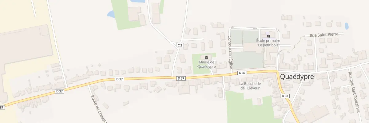 Plan du 3 Rue du Chateau Cr7 à Quaëdypre