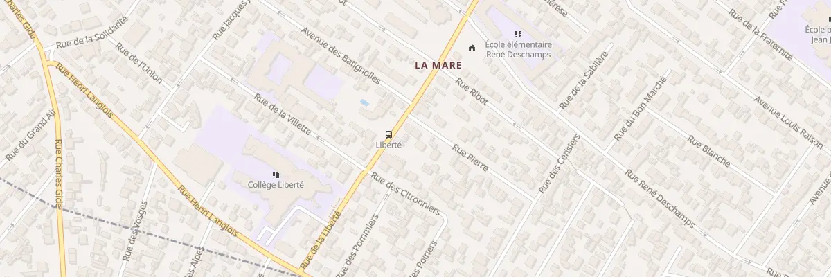 Plan du 4 Rue Pierre à Drancy