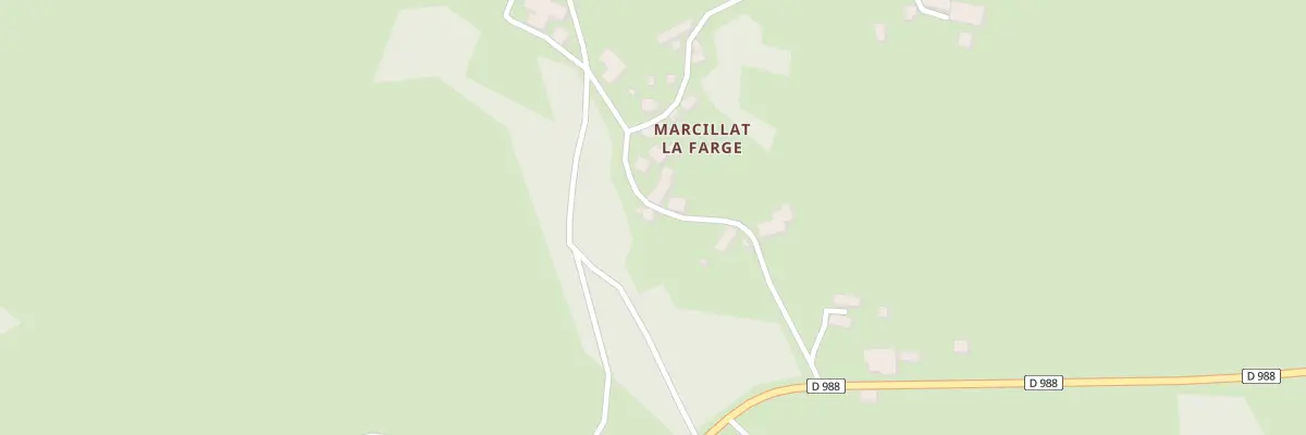 Plan du 6 Marcillat la Farge au Compas